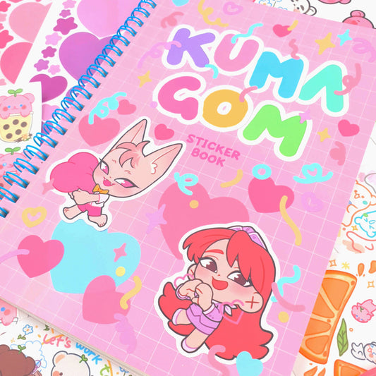KUMAGOM Sticker Book
