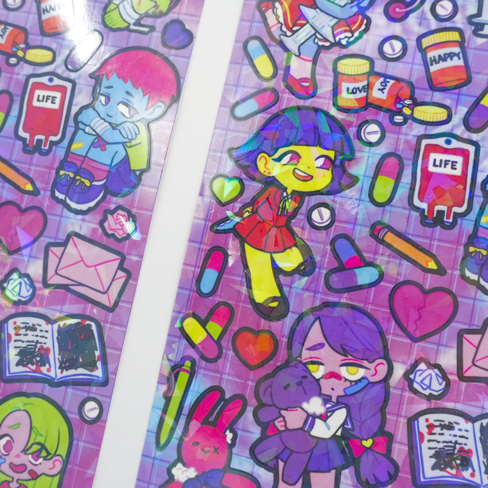 Yami Kawai Sticker Sheet
