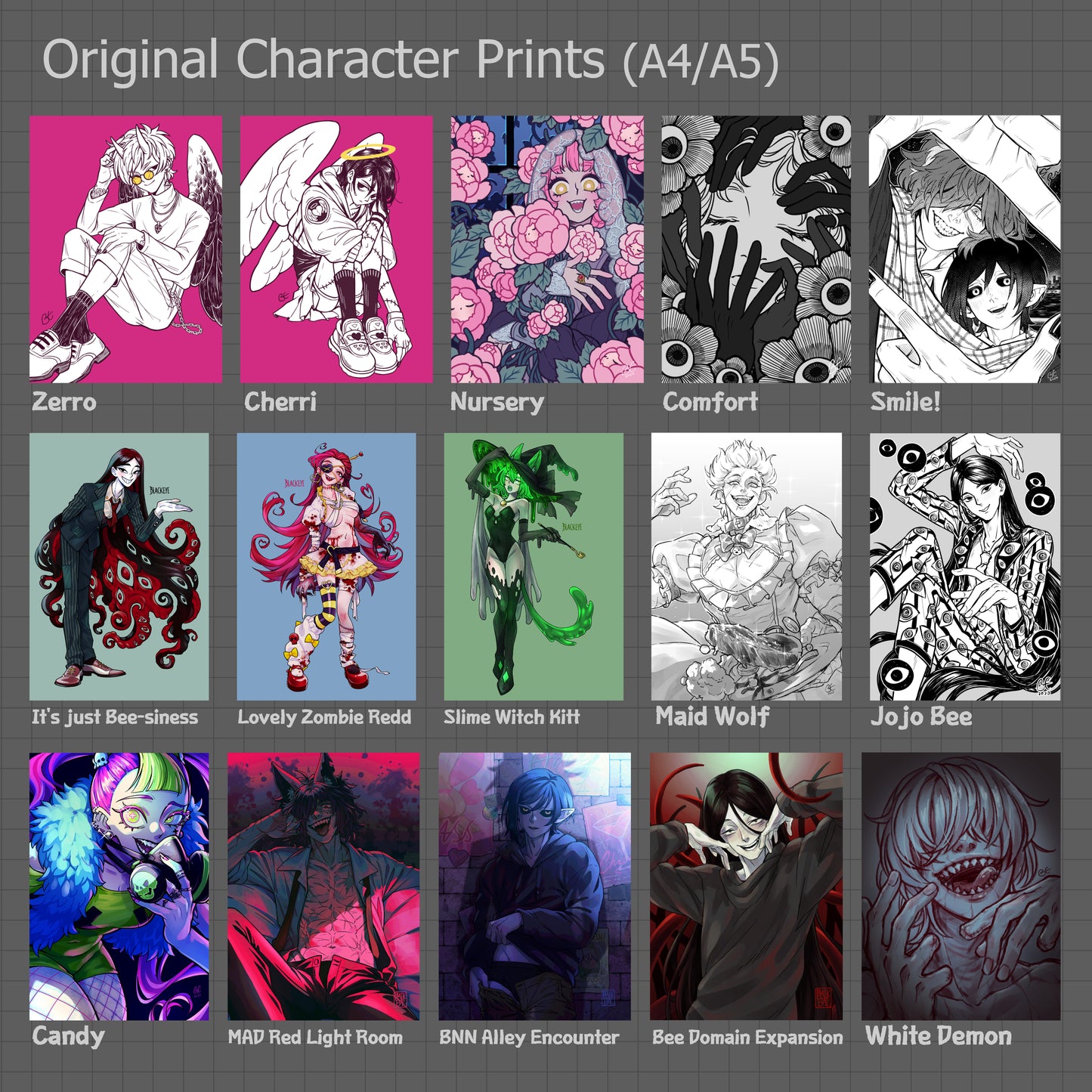 OC Prints (A4/A5)