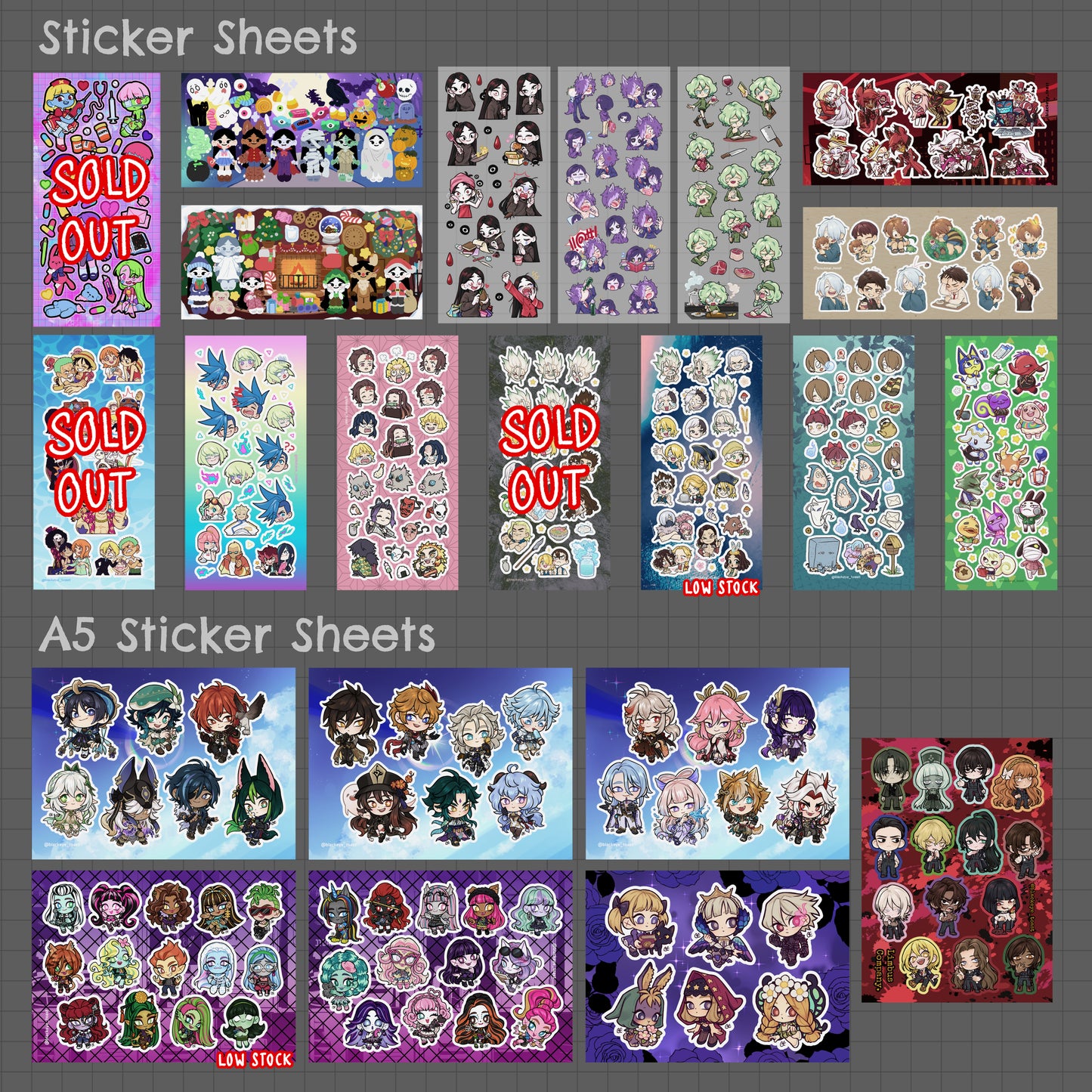 AC Island Life Sticker Sheet