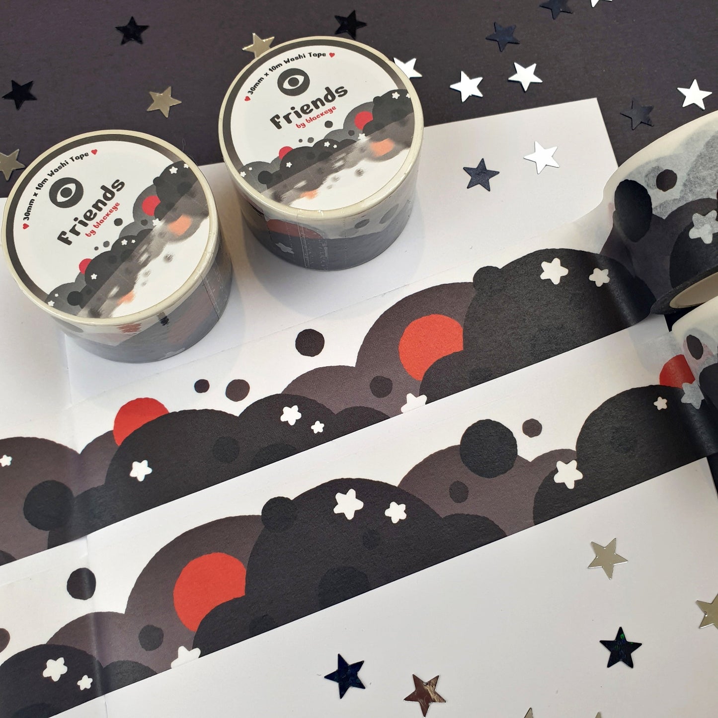Soft Border Washi Tape (Pre-Order Restock)
