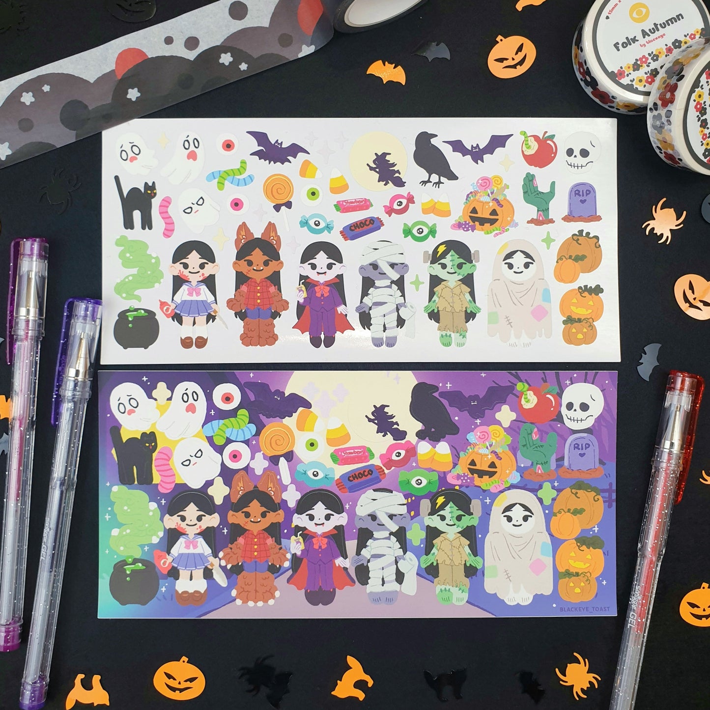 Bee Dressup Halloween Sticker Sheet (Pre-Order Restock)