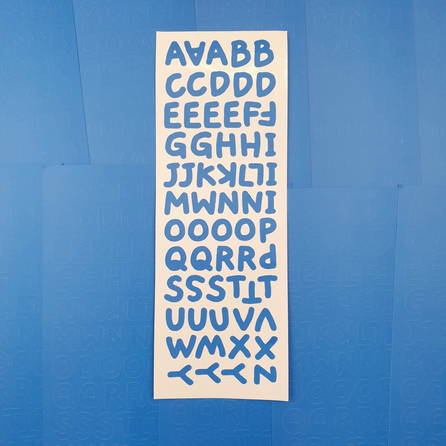 Retro Toy Alphabet Stickers (Pre-Order Restock)