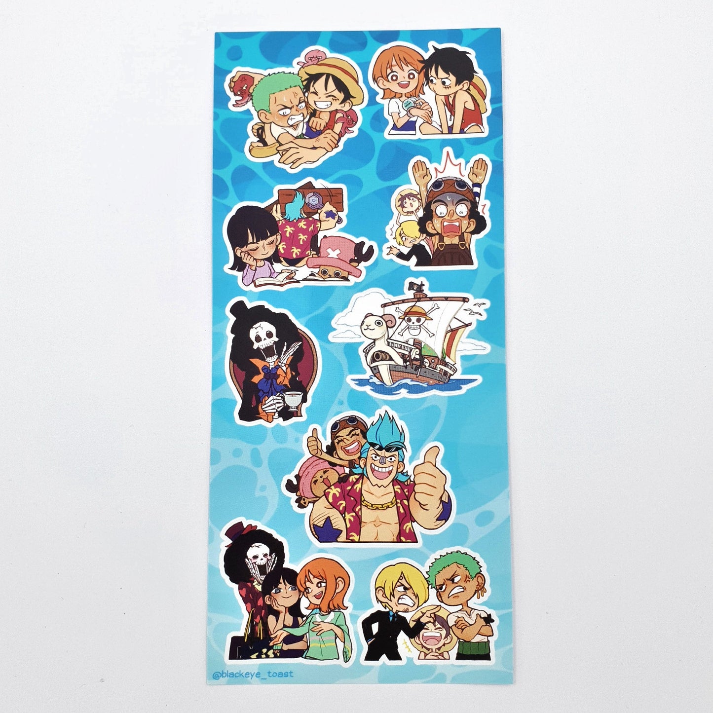 One Piece Sticker Sheet - Grand Line