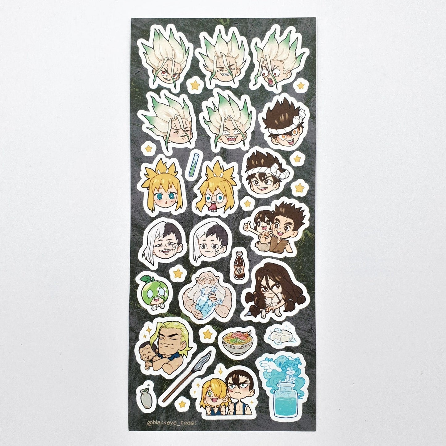 Dr.Stone Sticker Sheet #1
