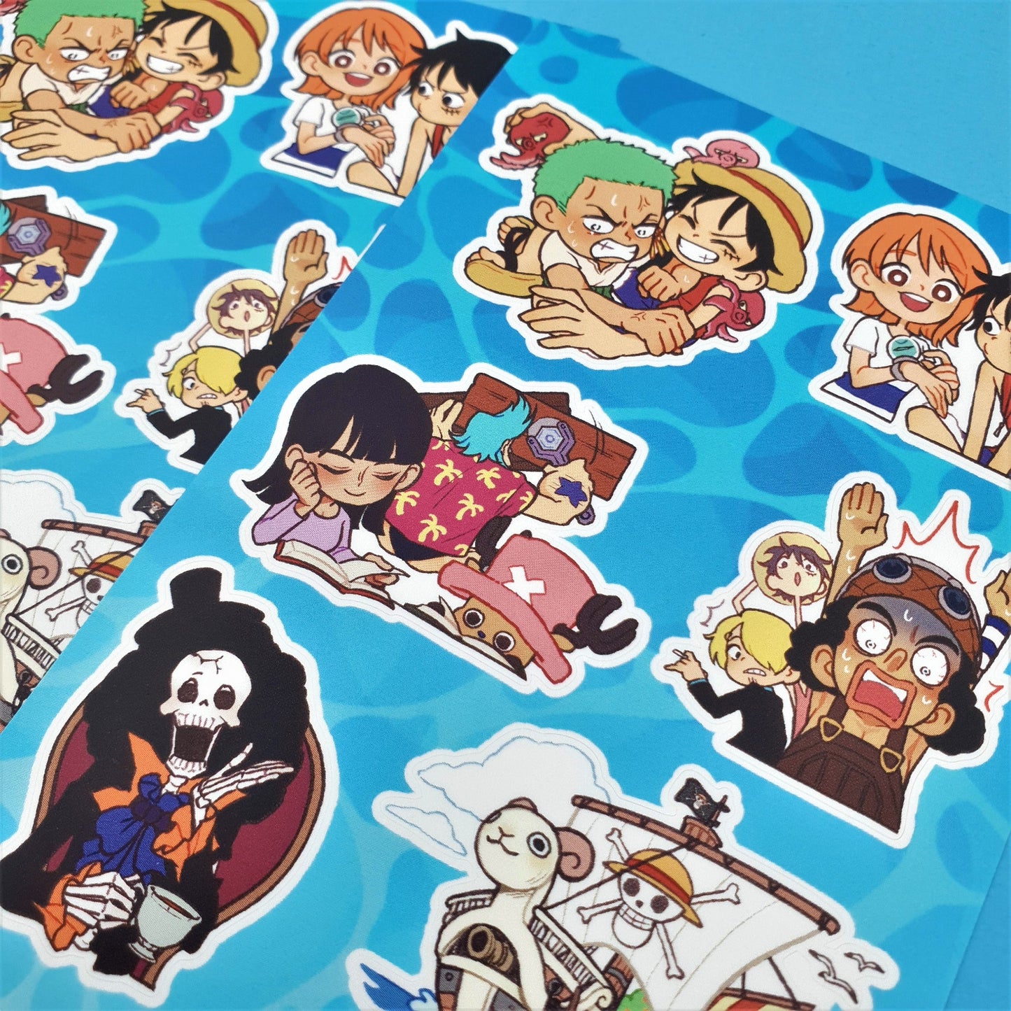 One Piece Sticker Sheet - Grand Line