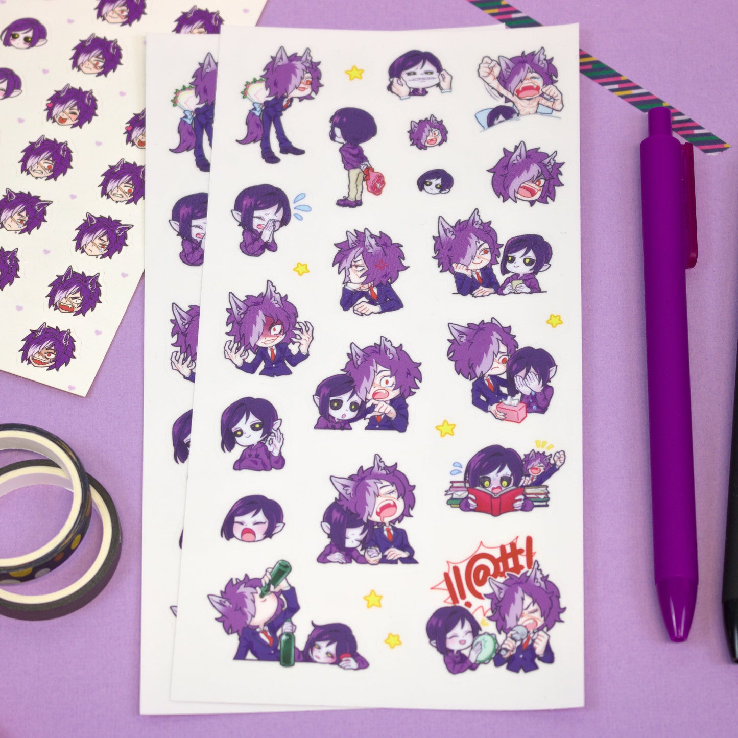 BNN & MADNESS Sticker Sheet (Pre-Order Restock)