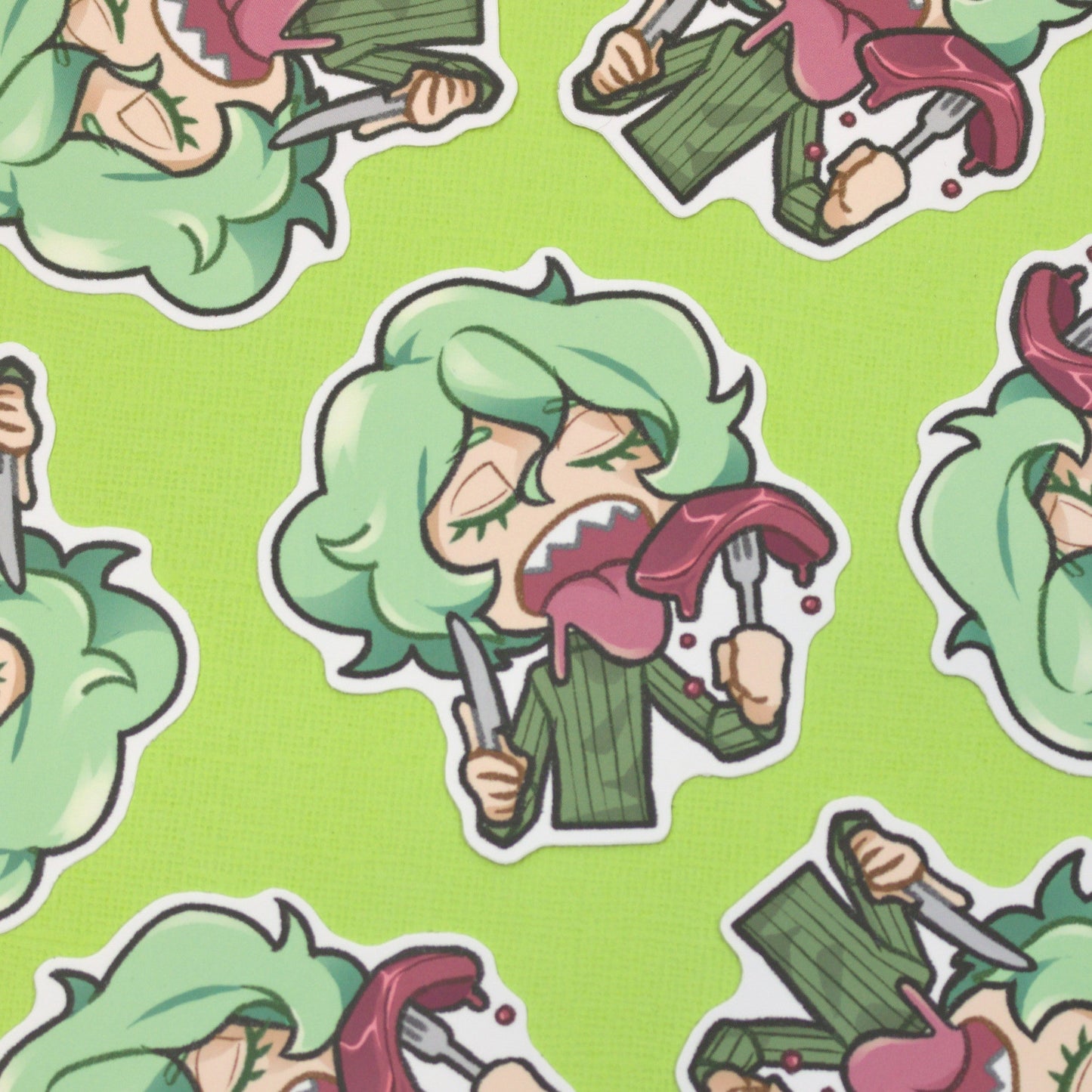 Lamia Meal Time Sticker (Pre-Order Restock)
