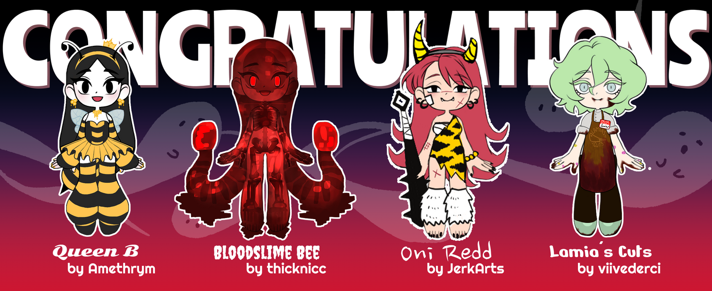 Halloween Event OC Charms (Pre-Order Restock)