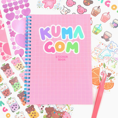 KUMAGOM Sticker Book