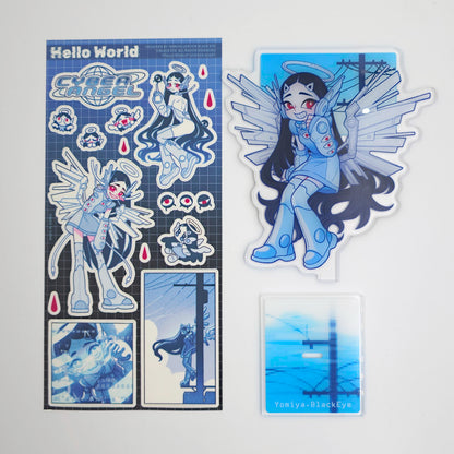 Yomiya Collab Standee+Sticker Bundle