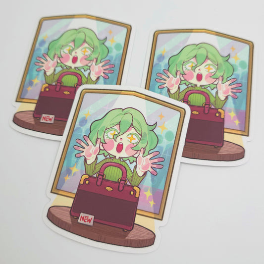 Window Shopping Sticker