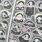 Doodle Bee #01 Sticker Sheet