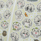 Doodle Worm #01 Sticker Sheet