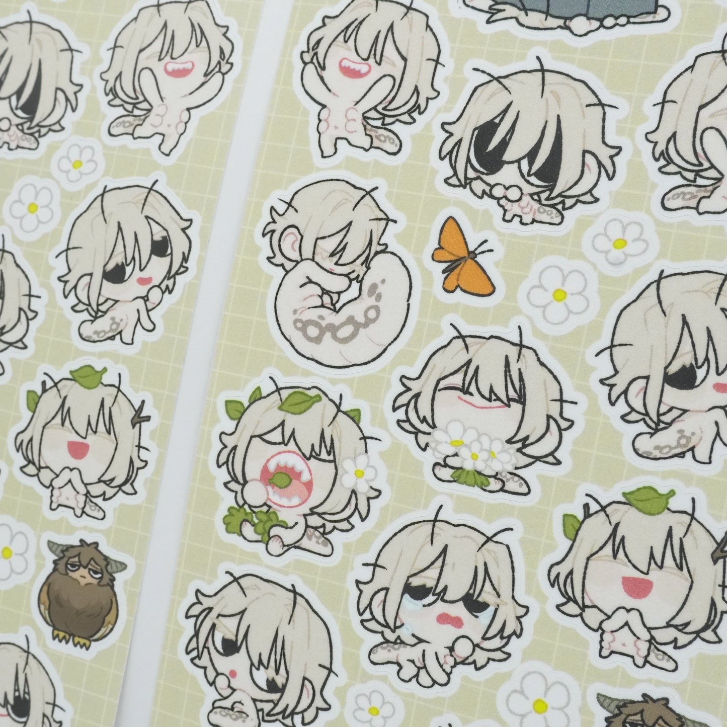 Doodle Worm #01 Sticker Sheet