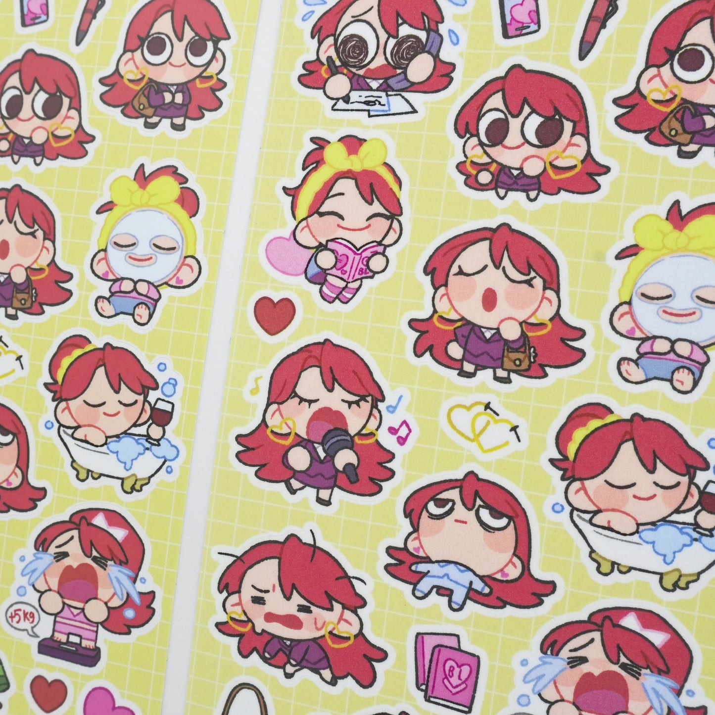 Doodle Redd #01 Sticker Sheet