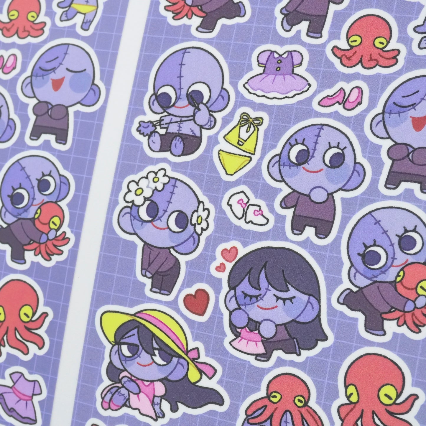 Doodle Purity #01 Sticker Sheet