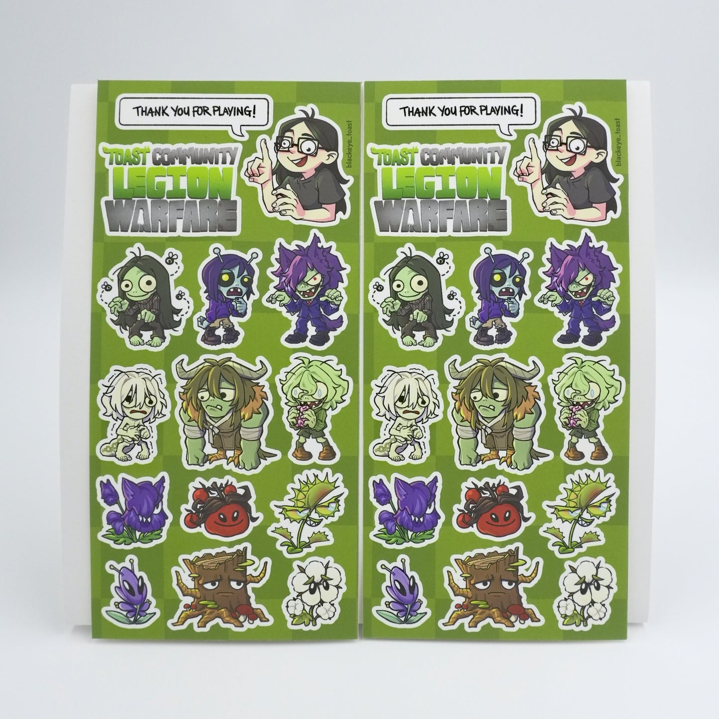 Toast Legion PVZ:GW1 Event Participation Reward