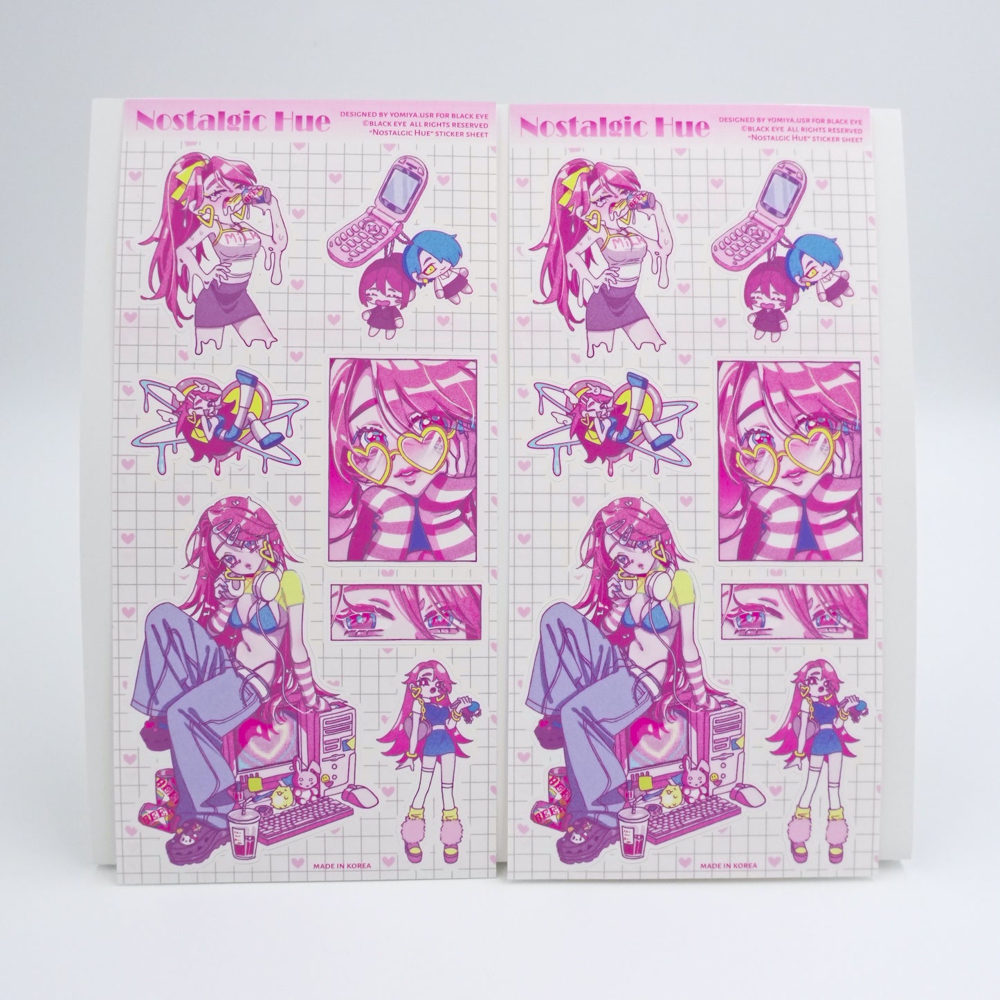 "Nostalgic Hue" Sticker Sheet
