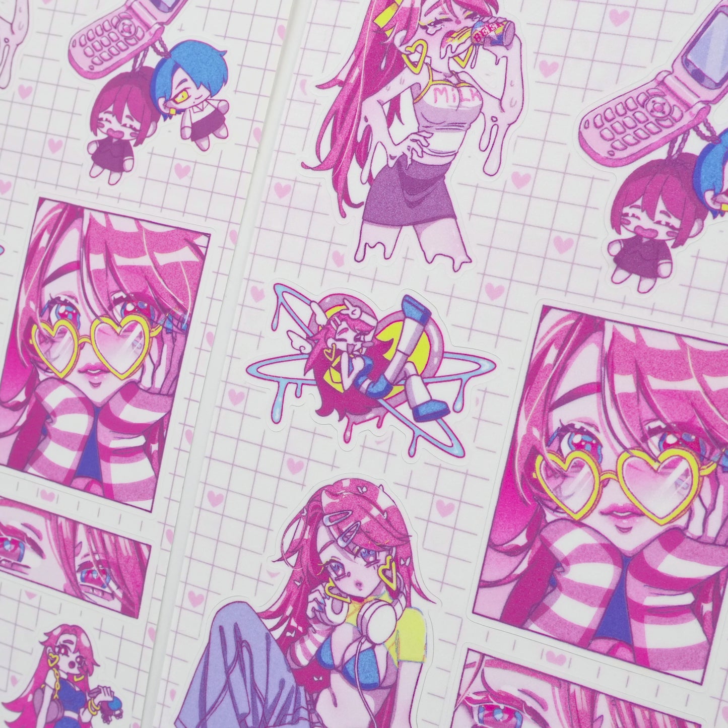 "Nostalgic Hue" Sticker Sheet