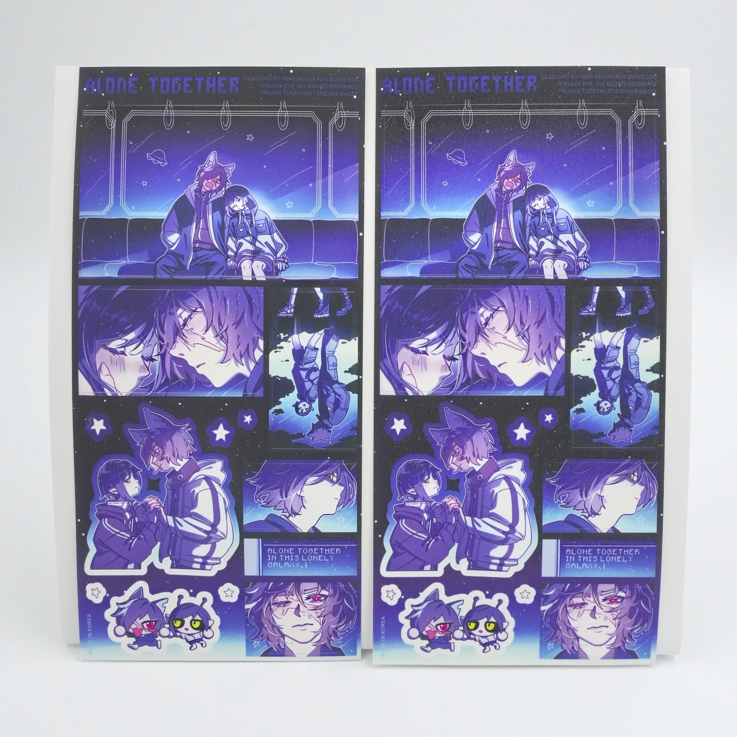"Alone Together" Sticker Sheet