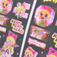 "Little Monster" Sticker Sheet