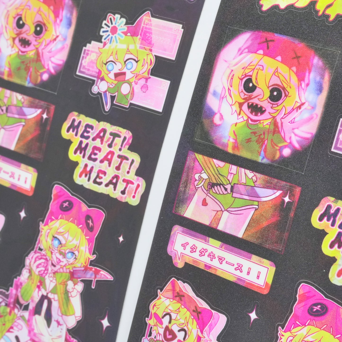 "Little Monster" Sticker Sheet