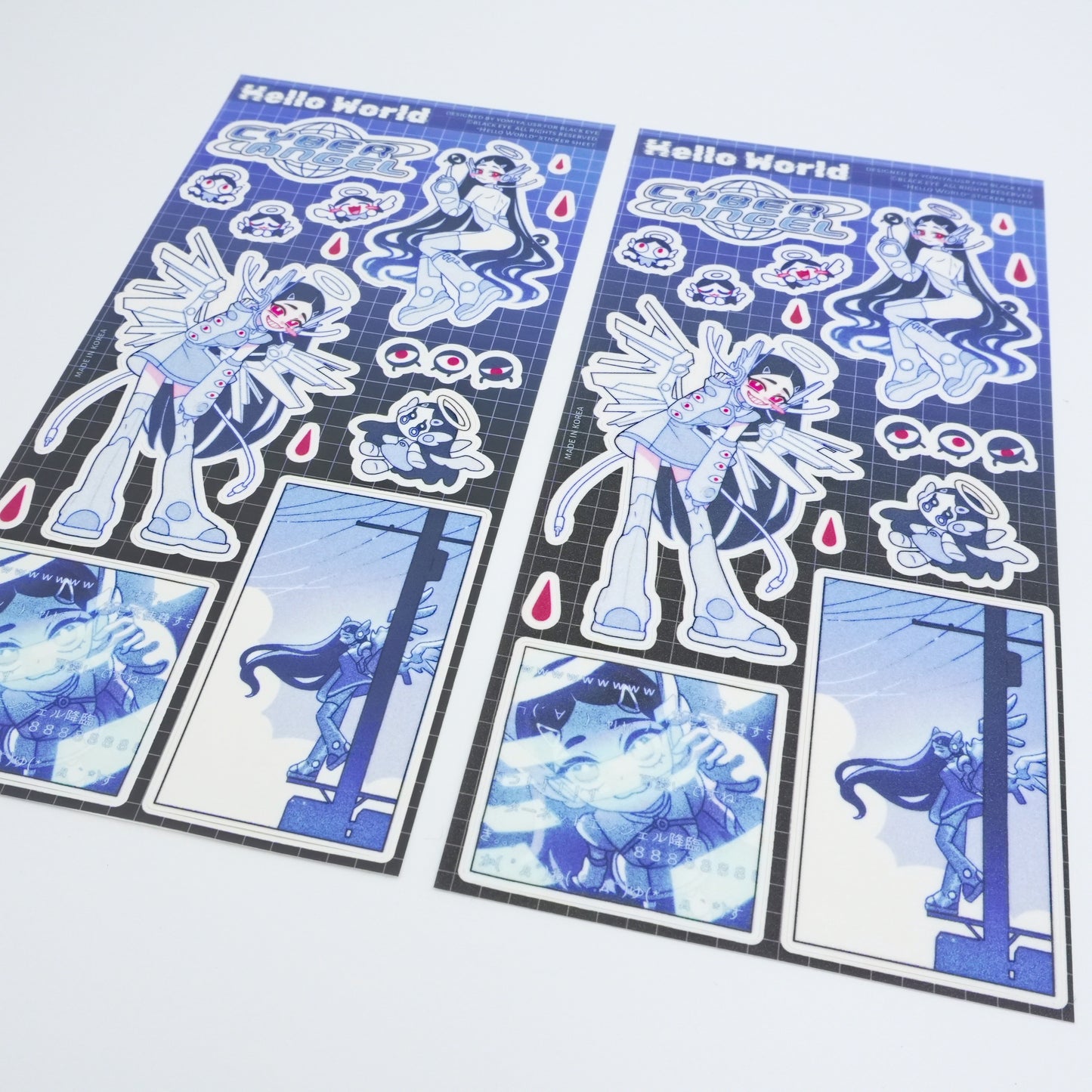 "Hello World" Sticker Sheet