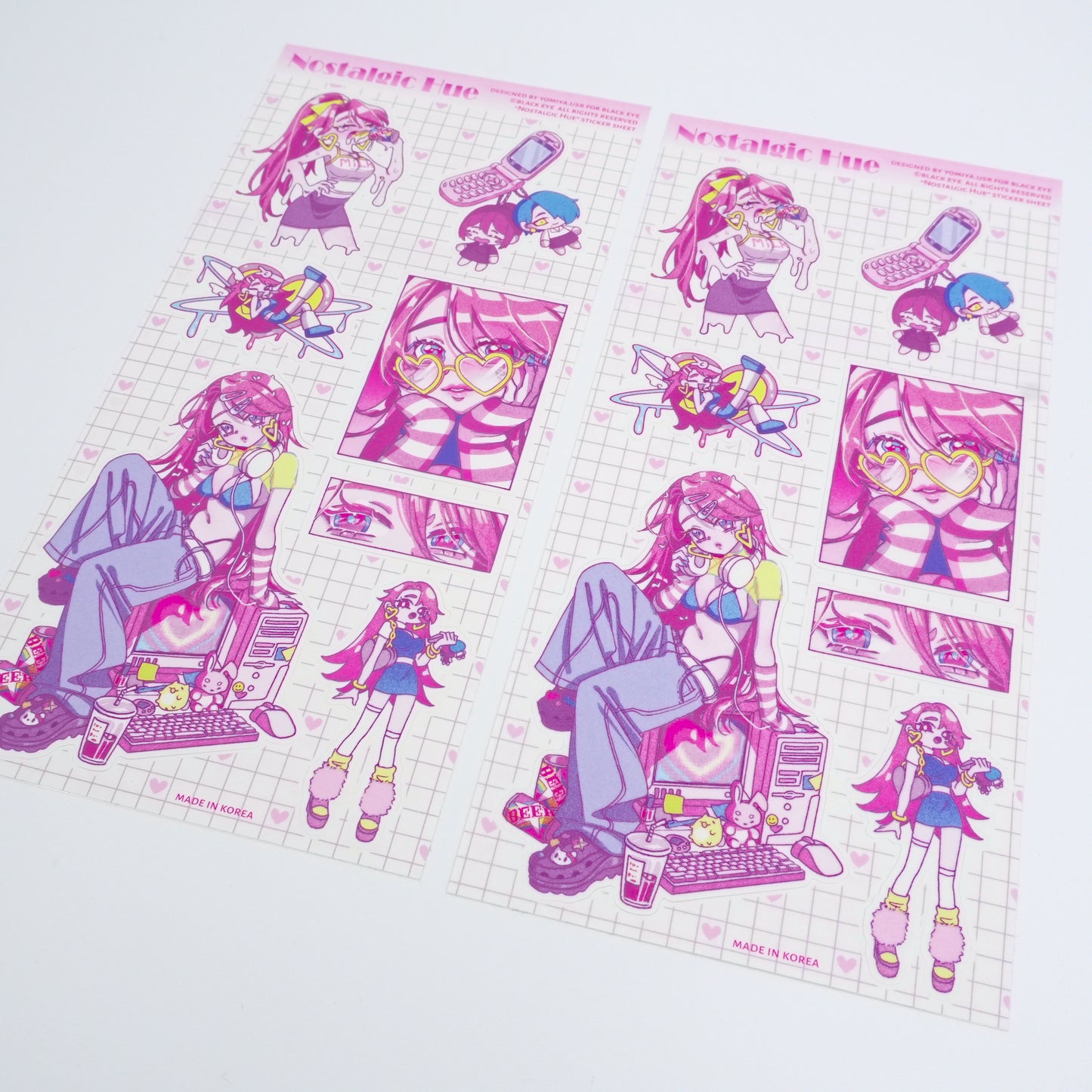 "Nostalgic Hue" Sticker Sheet