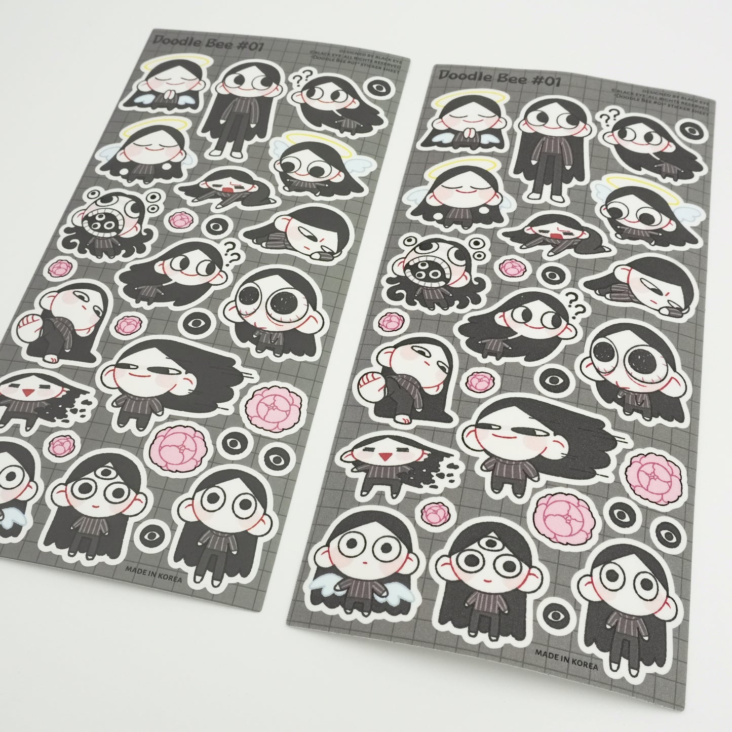 Doodle Bee #01 Sticker Sheet