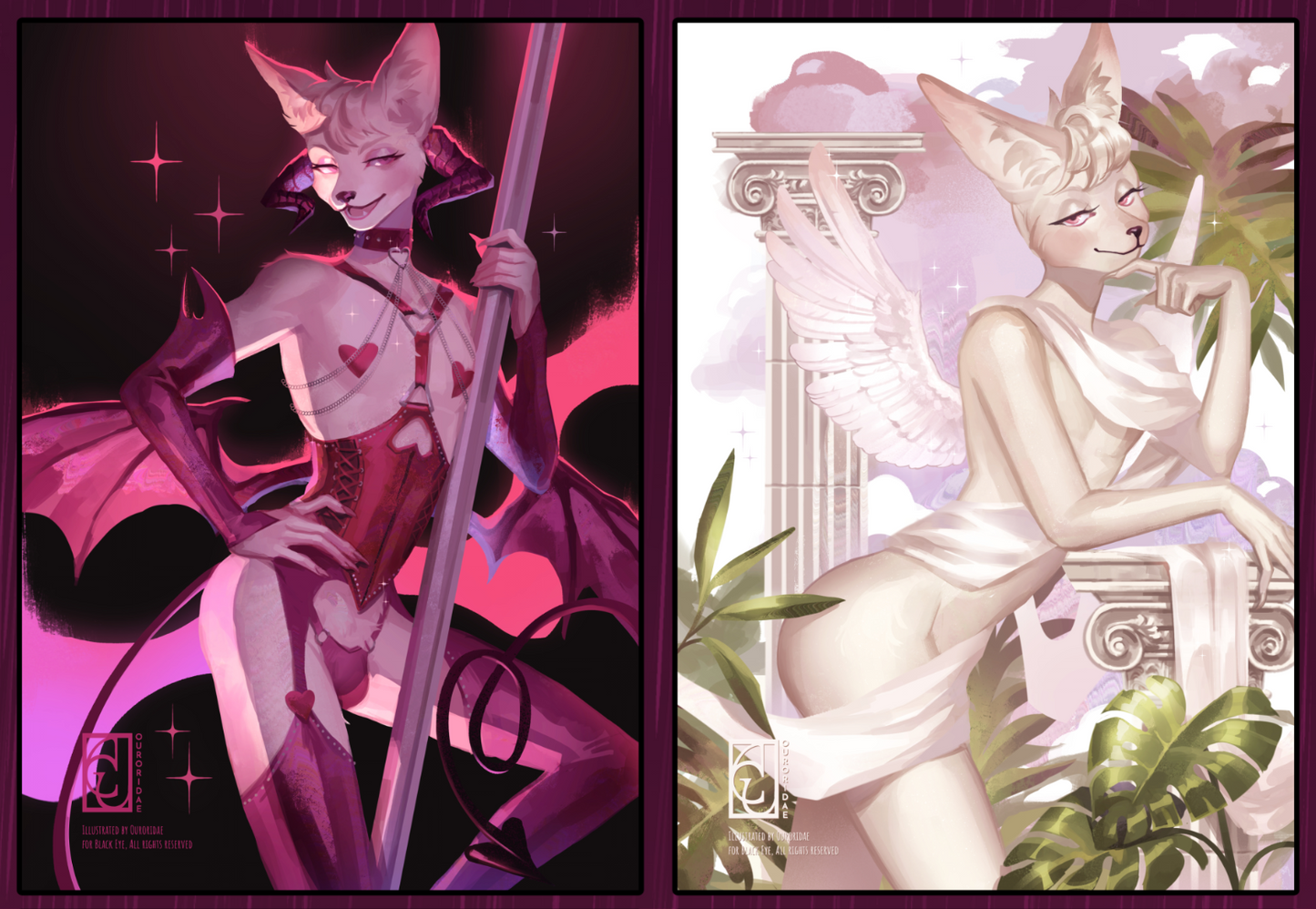 Naughty & Nice Collab Prints