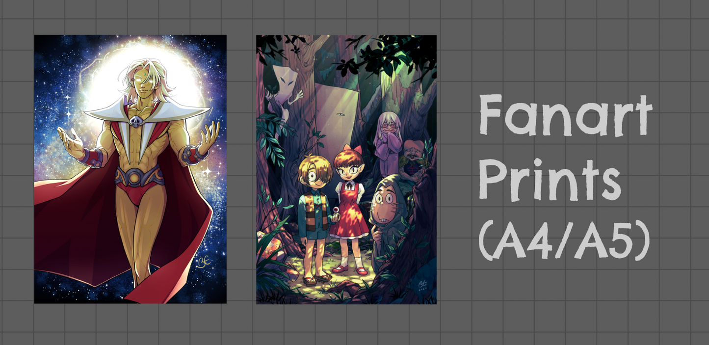 Fan Art Prints (A4/A5)
