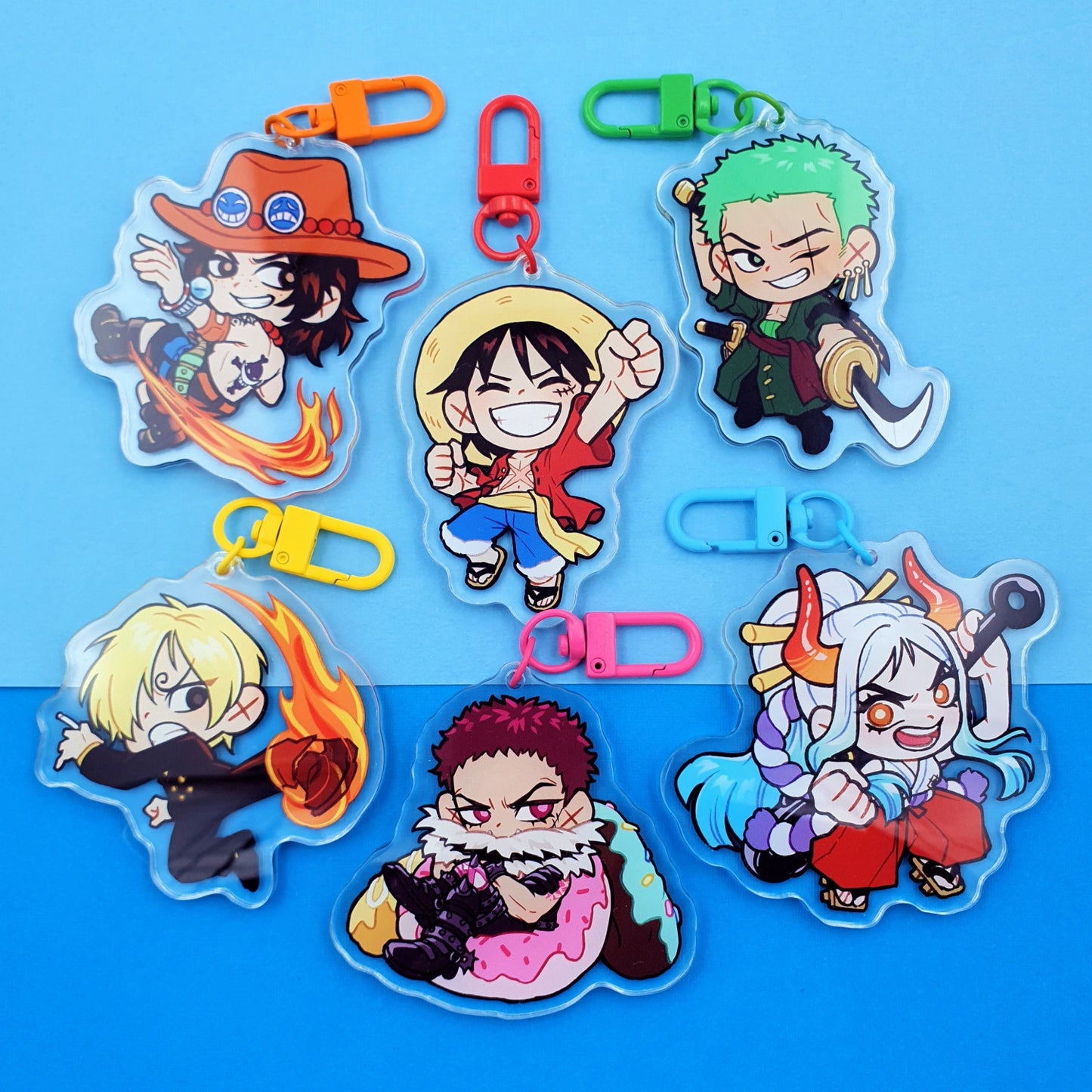 One Piece Charms